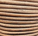 Round Leather Cord, 25 meter Spool, Medium Brown (Was 82.99)